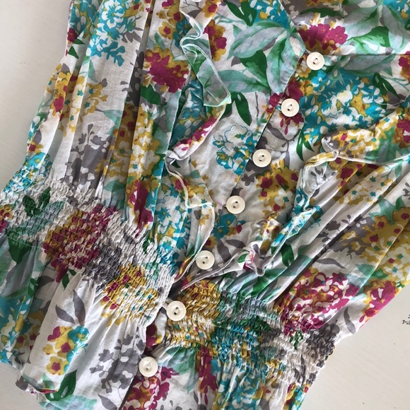 Sleeveless floral tank - Picture 2 of 2